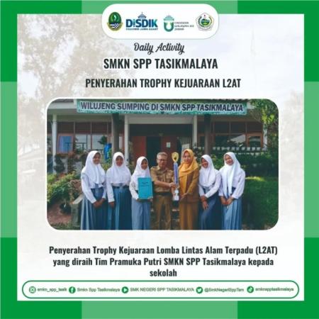 Lomba Lintas Alam Terpadu tim Pramuka (Putri)